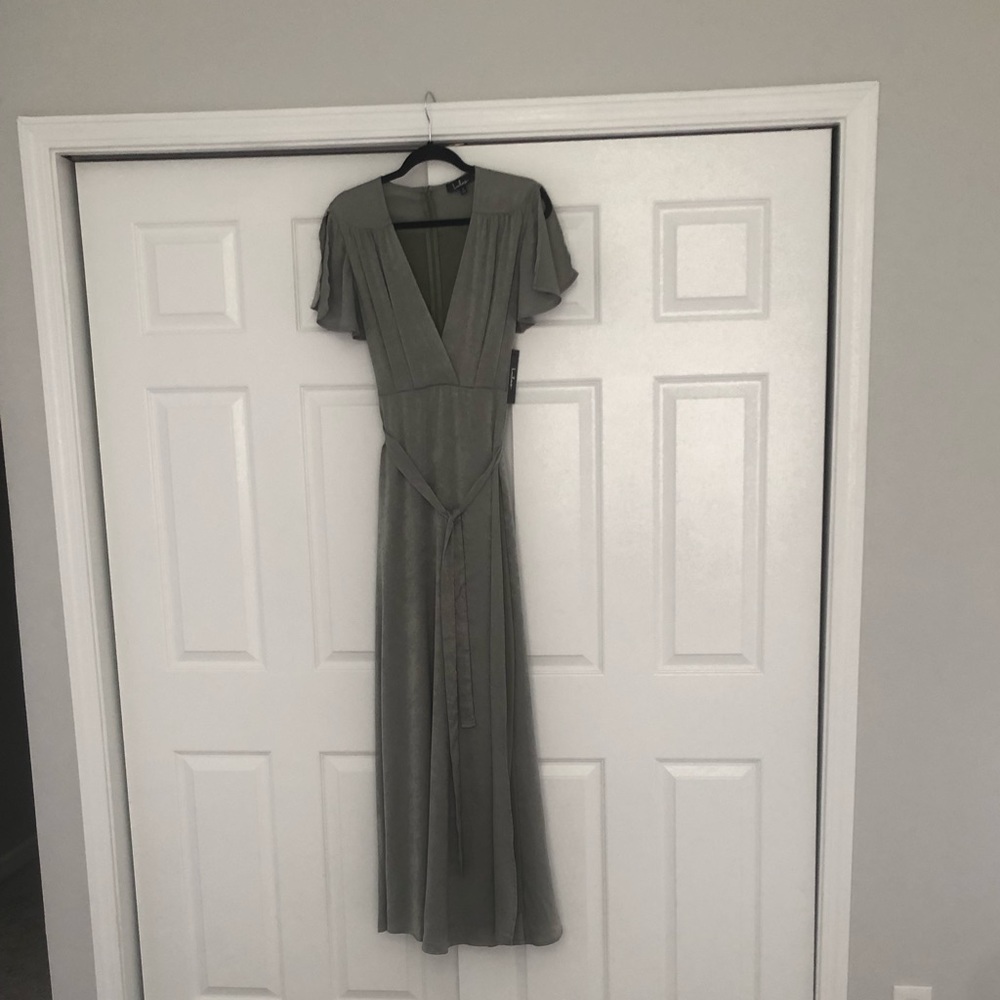 Lulu’s, size small, moss green, bridesmaids dress